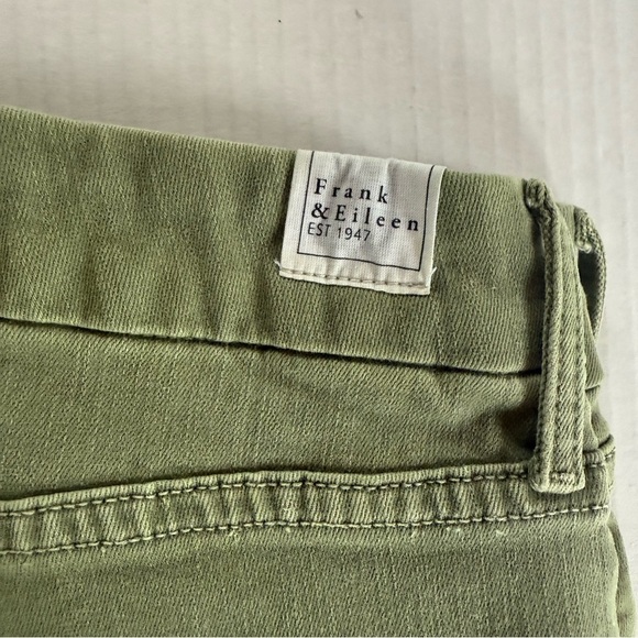 Frank & Eileen Olive Green Sligo Jeans Size 29 - Picture 3 of 11